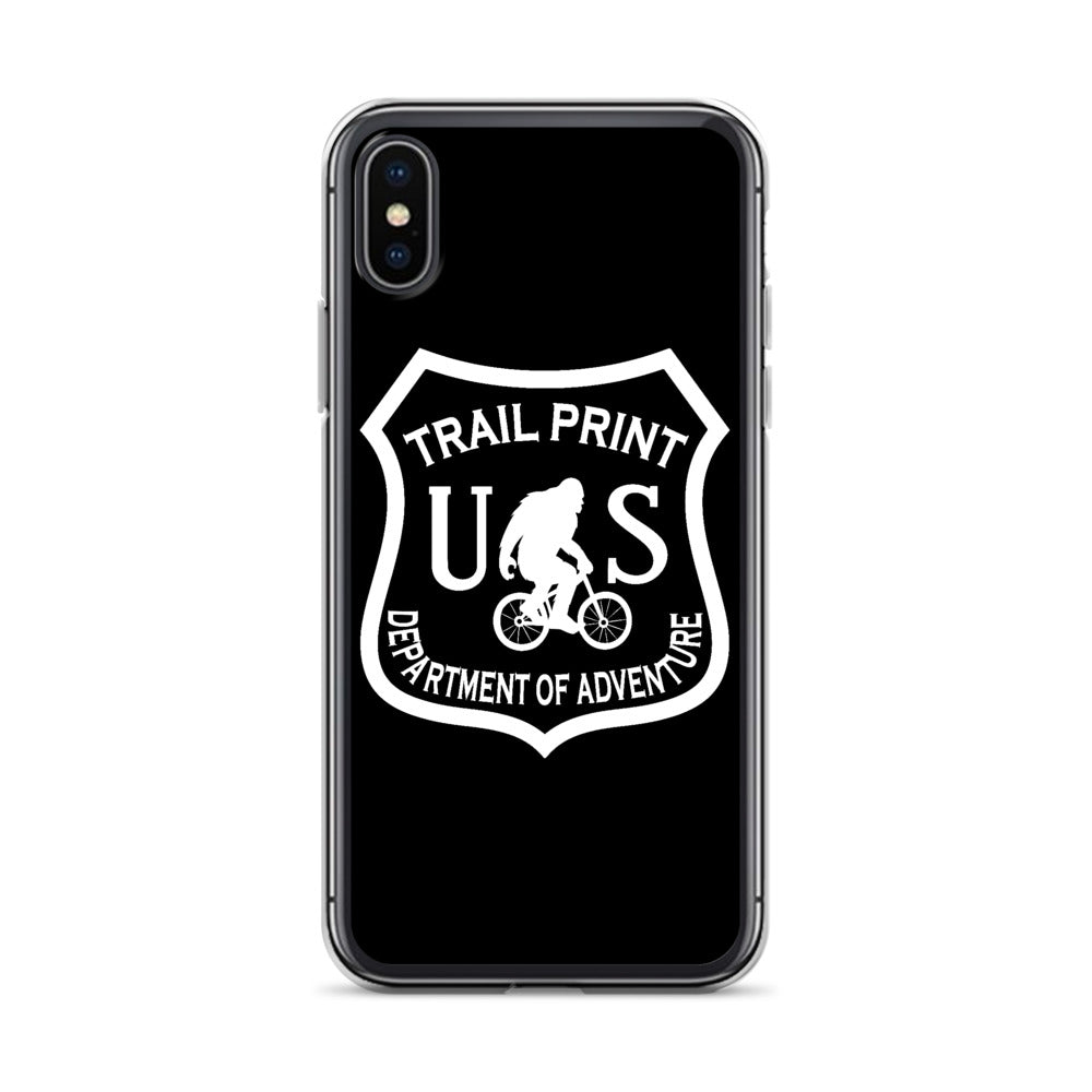 Department of Adventure Iphone Case B&W