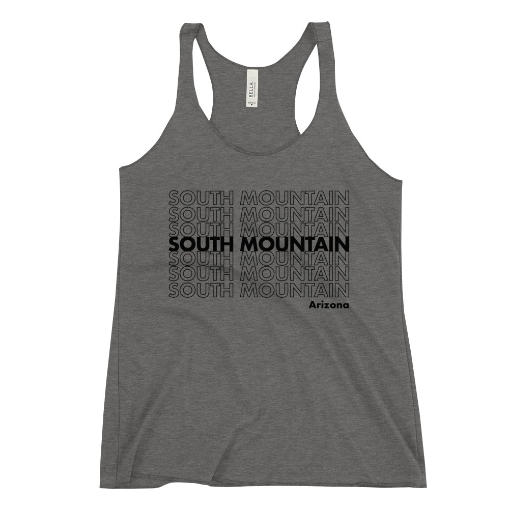 South Mountain Racerback Tank (BLK)
