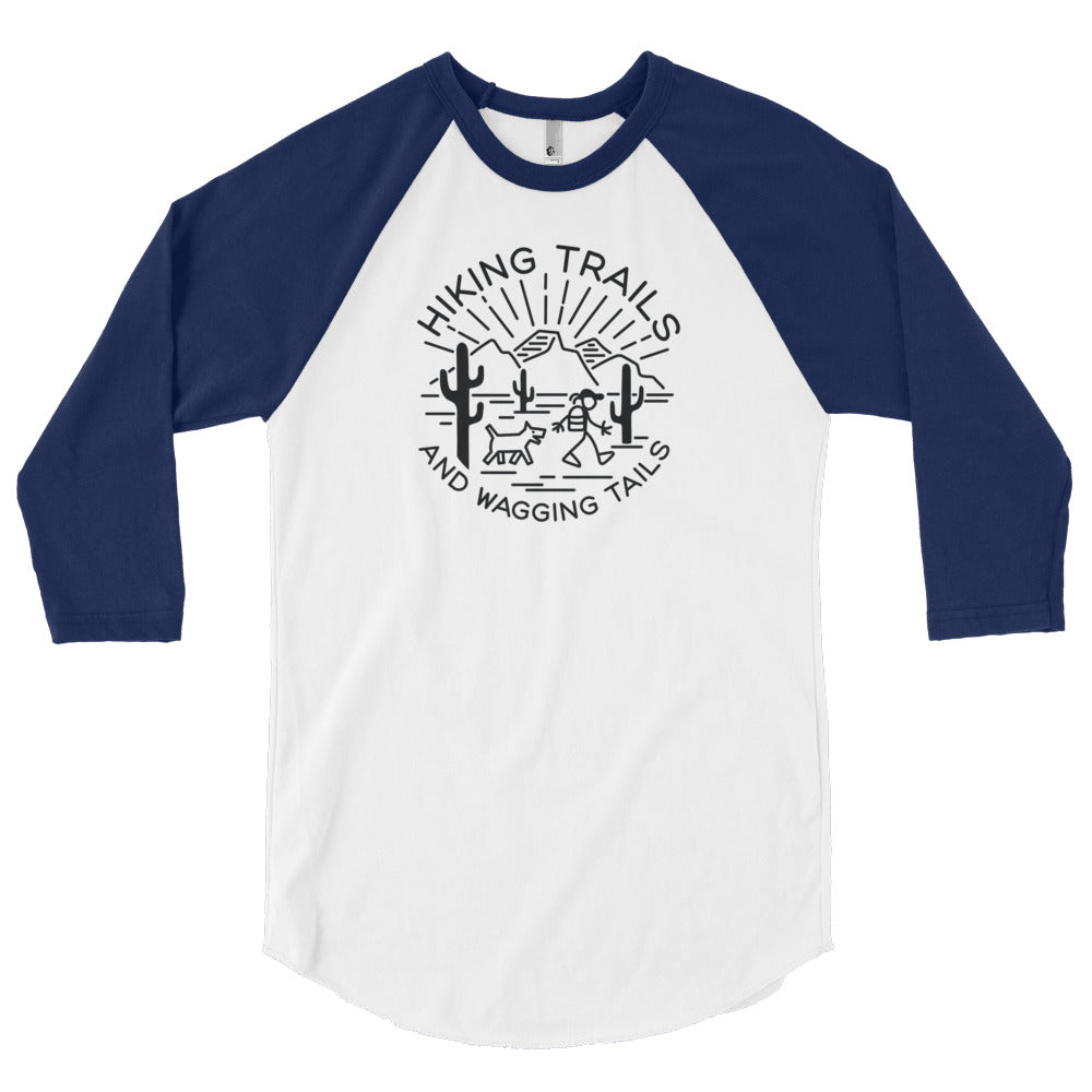 Hiking Trails & Wagging Tails 3/4 Sleeve