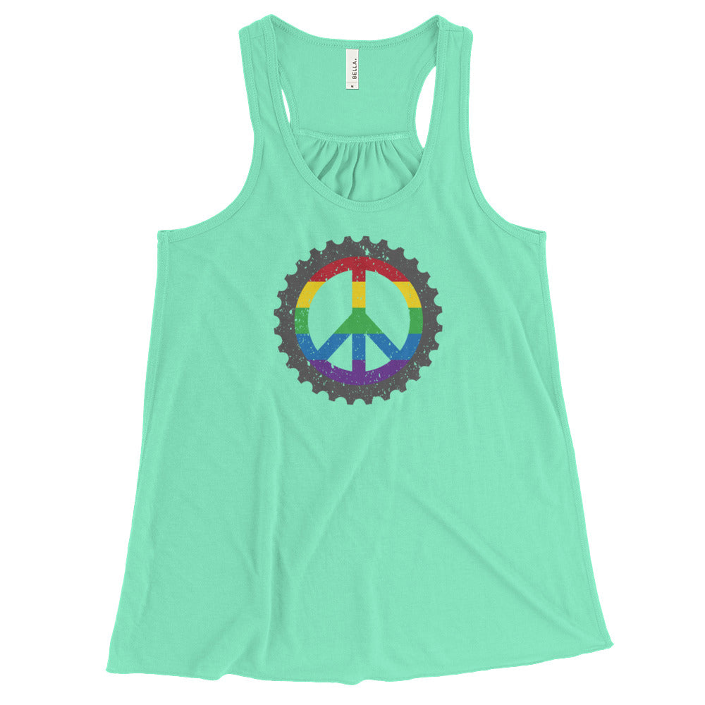 Love Wins Women's Flowy Racerback Tank