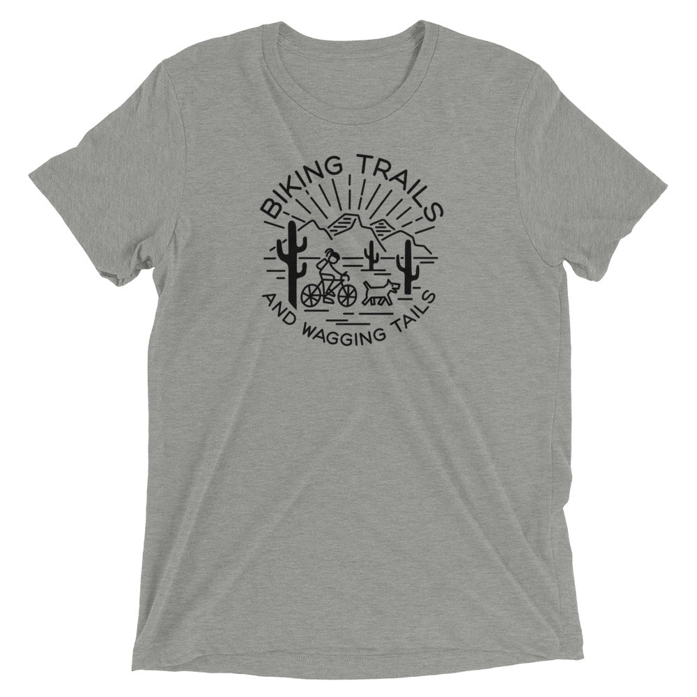 Biking Trails and Wagging Trails (Black)