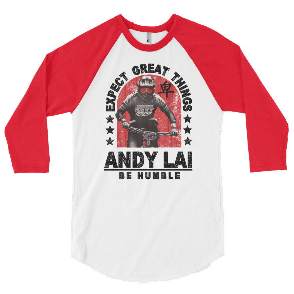 Expect Great Things 3/4 Sleeve (Black Font)