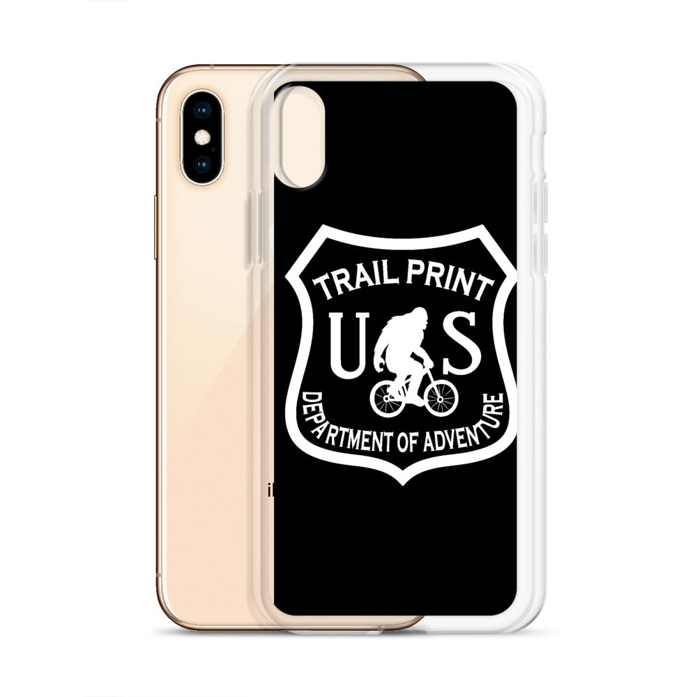 Department of Adventure Iphone Case B&W