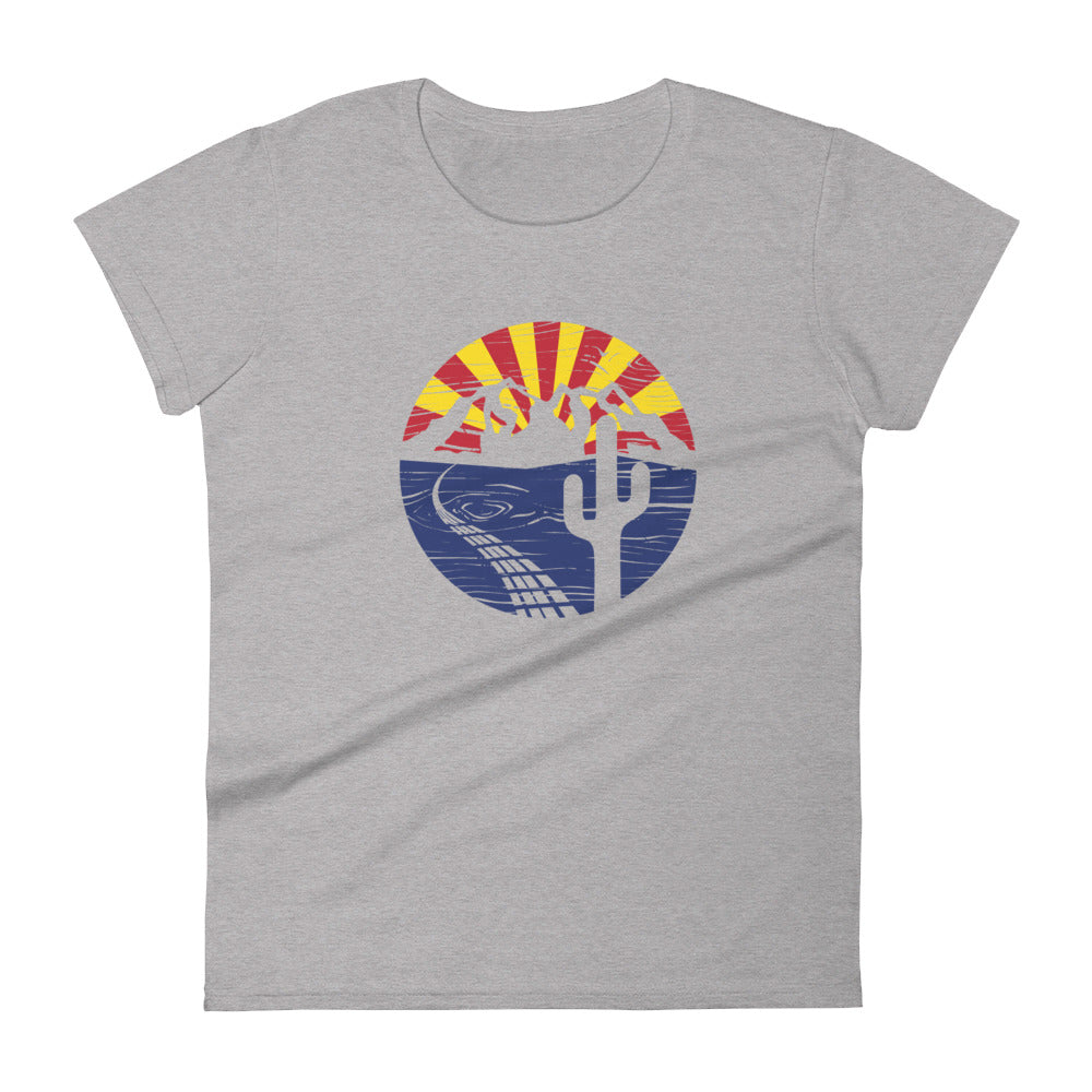 From Flagstaff to Phoenix to Tucson Women's short sleeve t-shirt