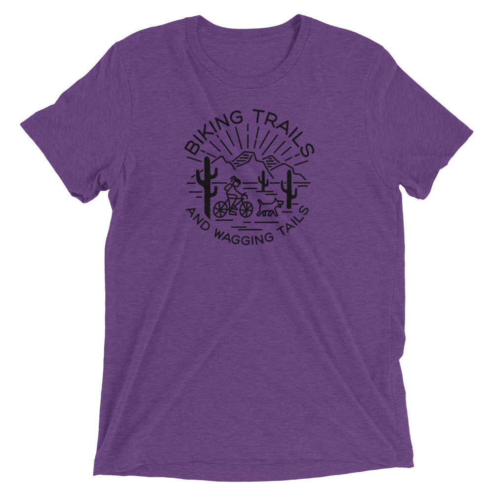 Biking Trails and Wagging Trails (Black)