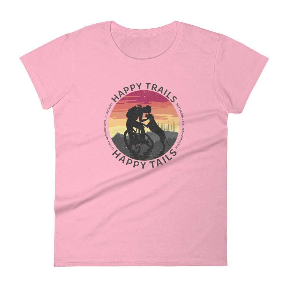 Happy Trails Happy Tails Women's short sleeve t-shirt