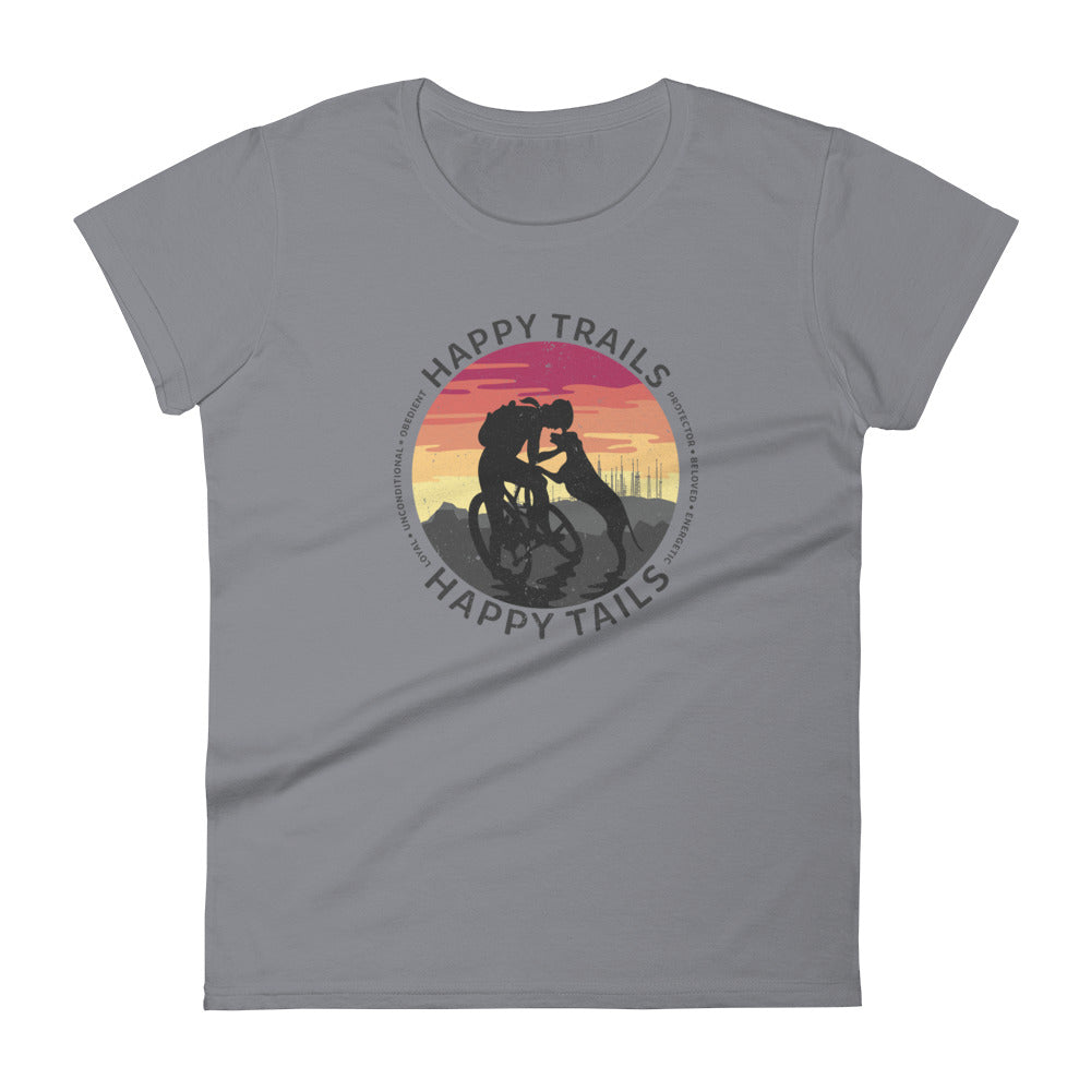 Happy Trails Happy Tails Women's short sleeve t-shirt
