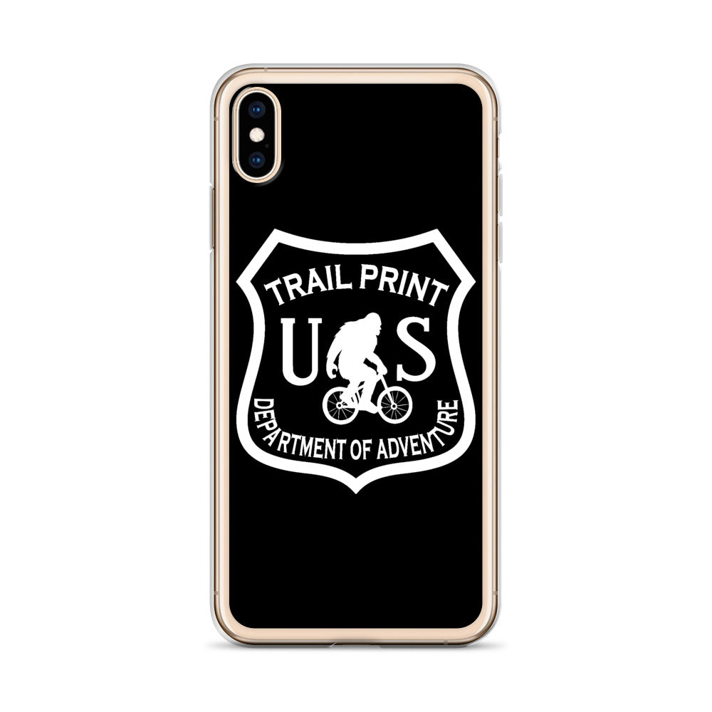 Department of Adventure Iphone Case B&W