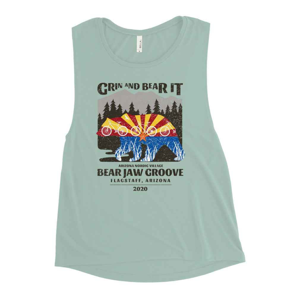Bear Jaw Groove Ladies’ Muscle Tank