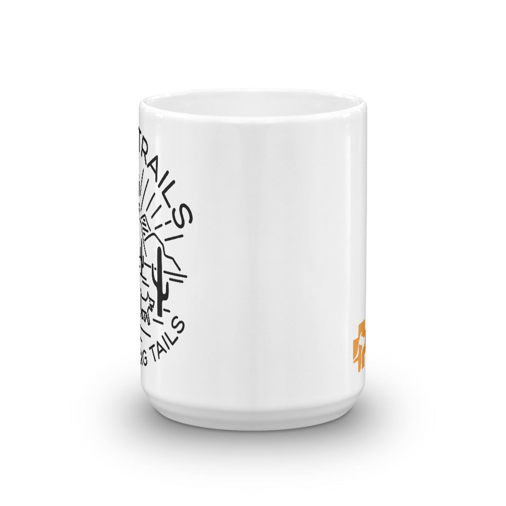 Biking Trails and Wagging Tails Mug