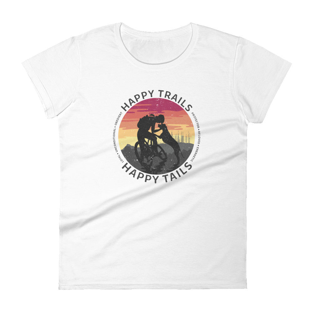 Happy Trails Happy Tails Women's short sleeve t-shirt