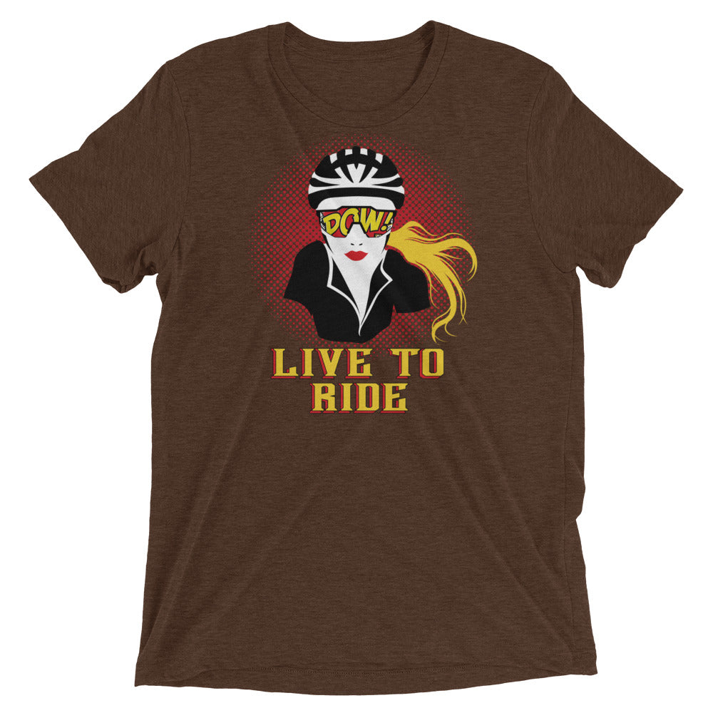 Live To Ride (White)