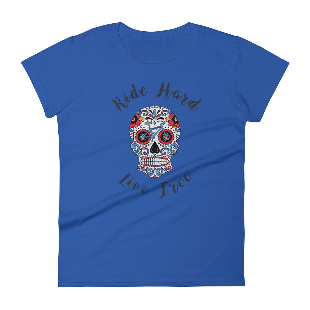 Ride Hard Live Free Women's short sleeve t-shirt