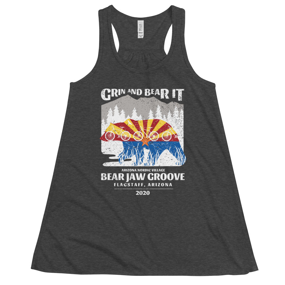 Bear Jaw Groove Women's Flowy Racerback Tank
