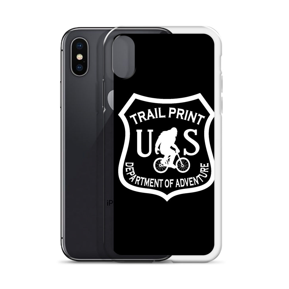 Department of Adventure Iphone Case B&W
