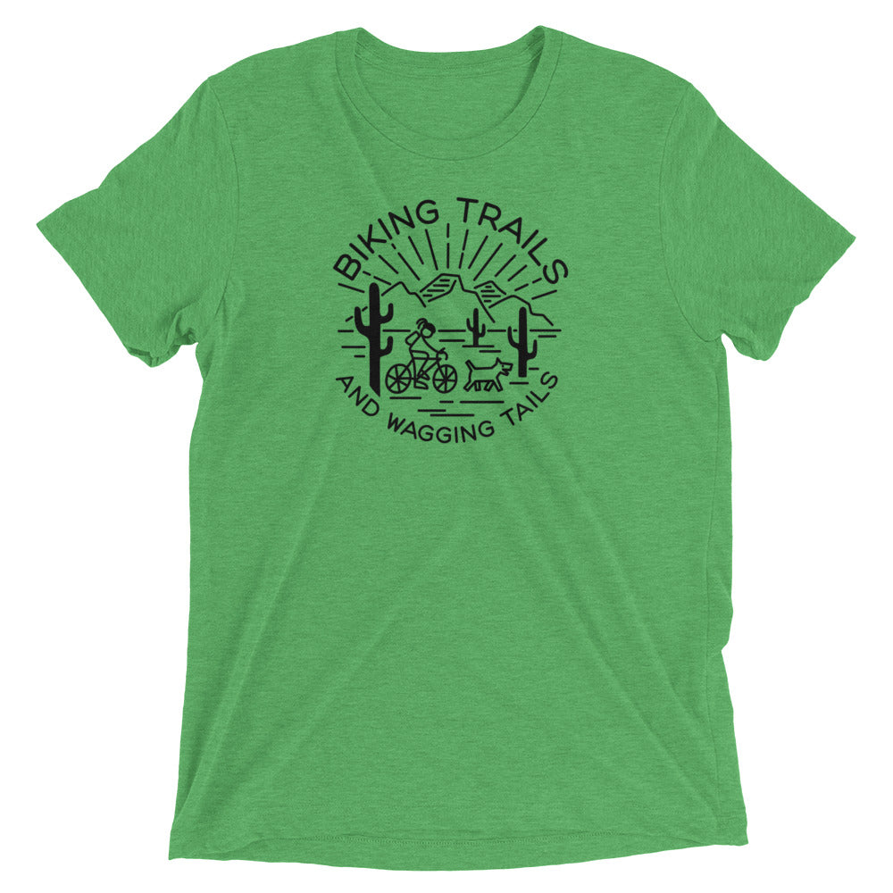 Biking Trails and Wagging Trails (Black)