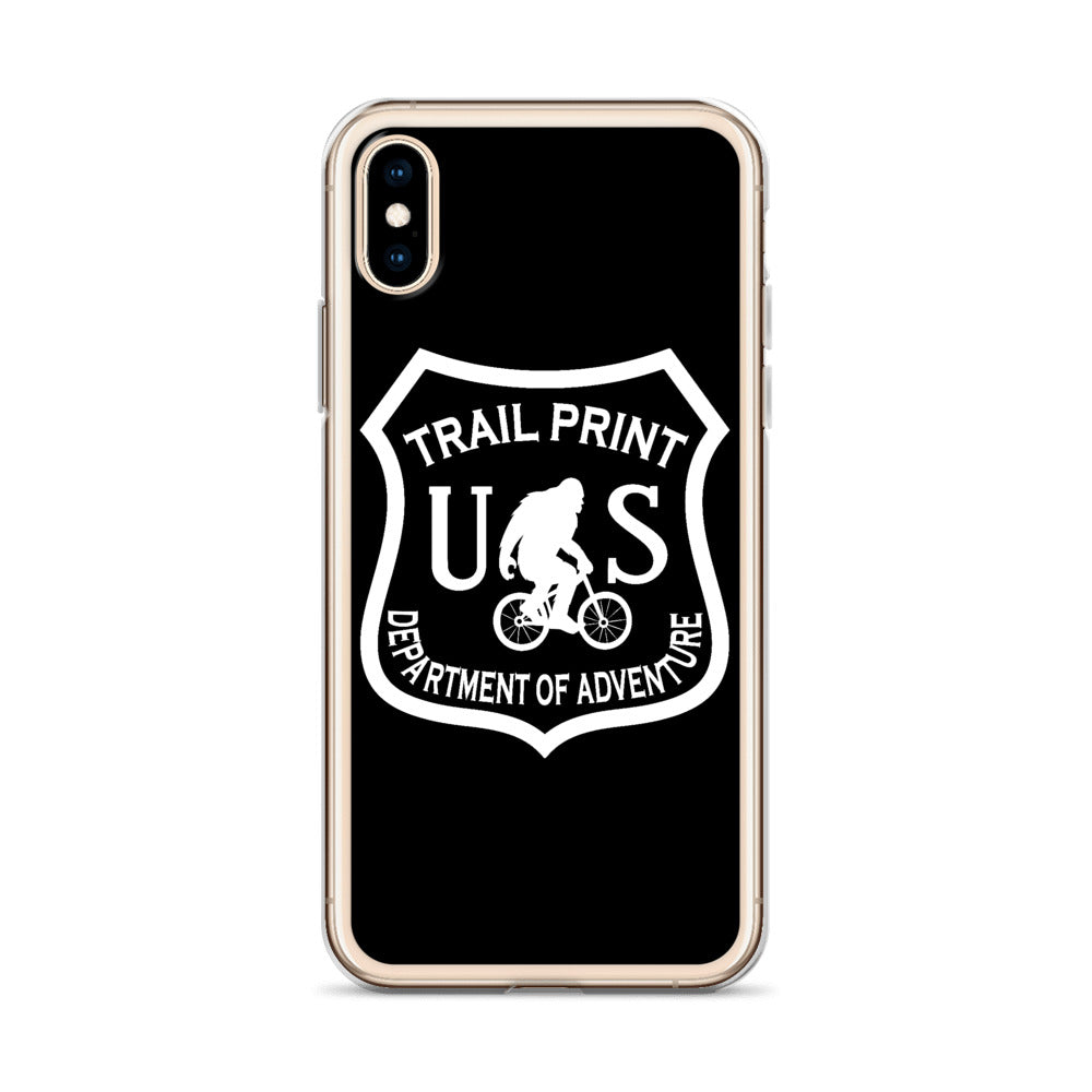 Department of Adventure Iphone Case B&W