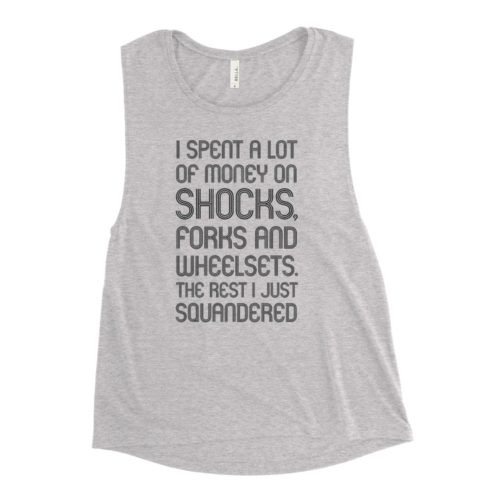 George MTBest Ladies’ Muscle Tank (Black Font)