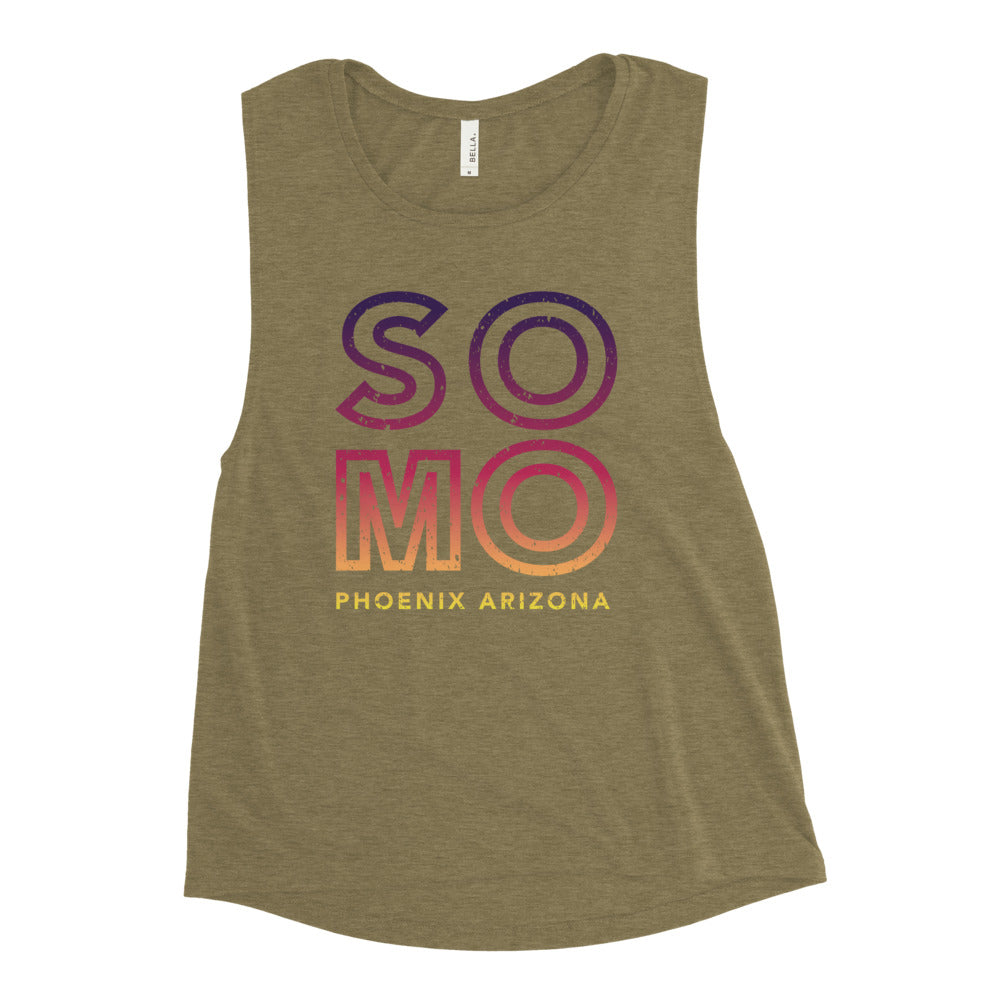 SOMO PHX AZ Ladies’ Muscle Tank