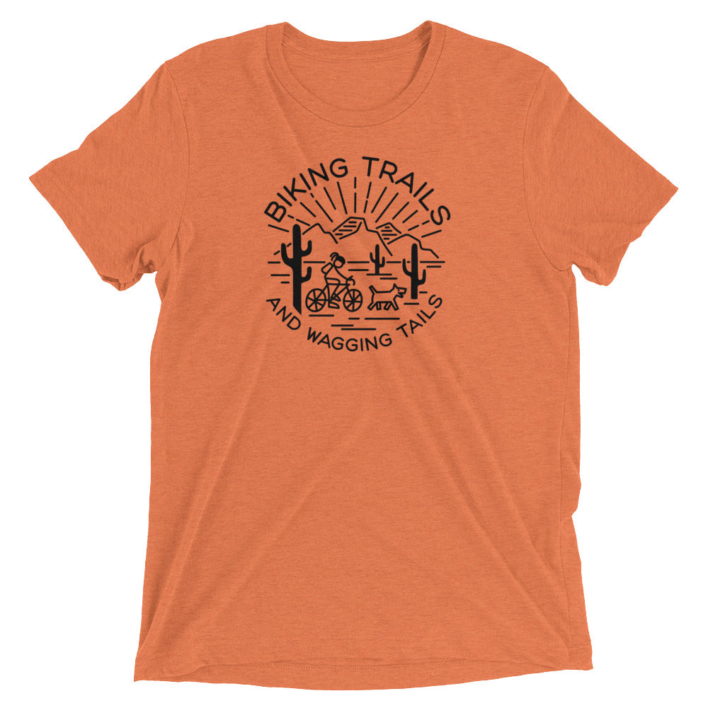 Biking Trails and Wagging Trails (Black)