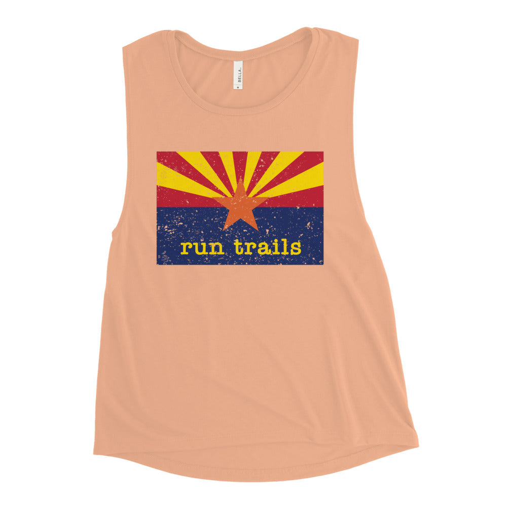 Run Trails Muscle Tank