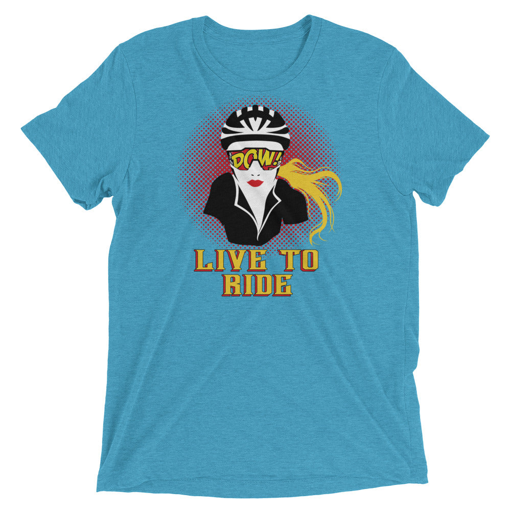Live To Ride (White)