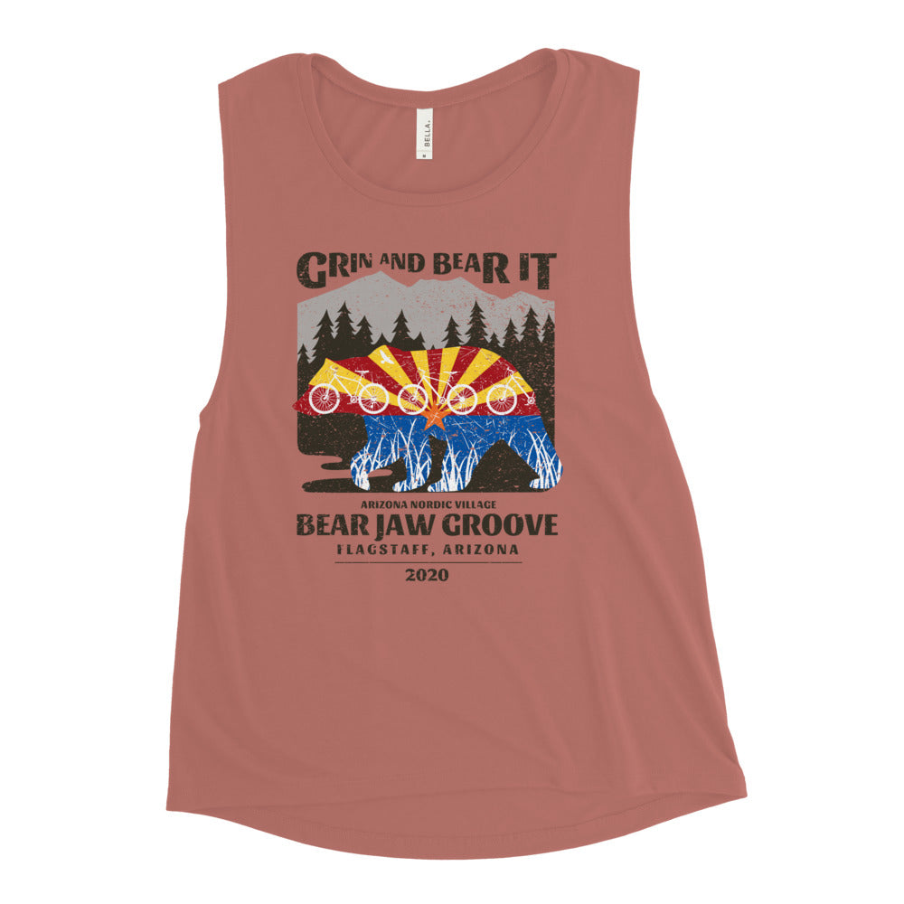 Bear Jaw Groove Ladies’ Muscle Tank