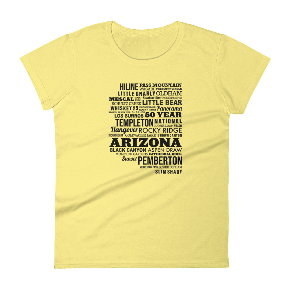 Happy Trails Women's short sleeve t-shirt