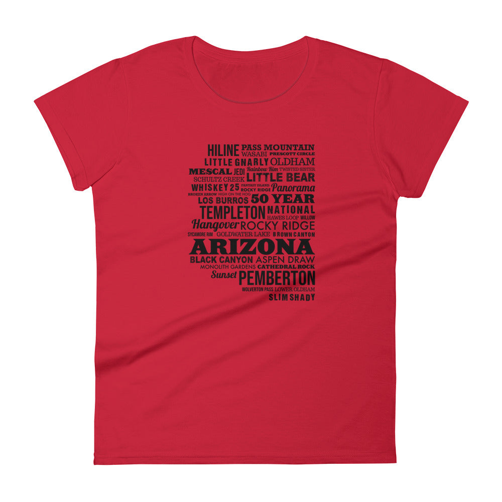 Happy Trails Women's short sleeve t-shirt
