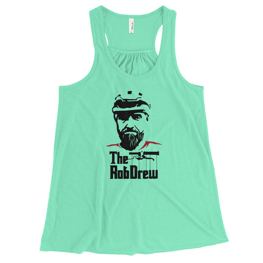 The Rob Drew Women's Flowy Racerback Tank (BLK)