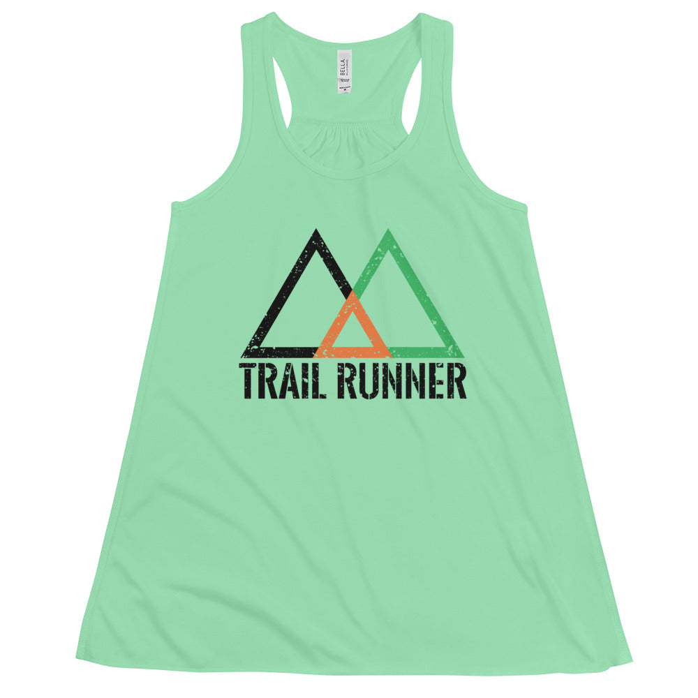 Trail Runner Flowy Racerback Tank