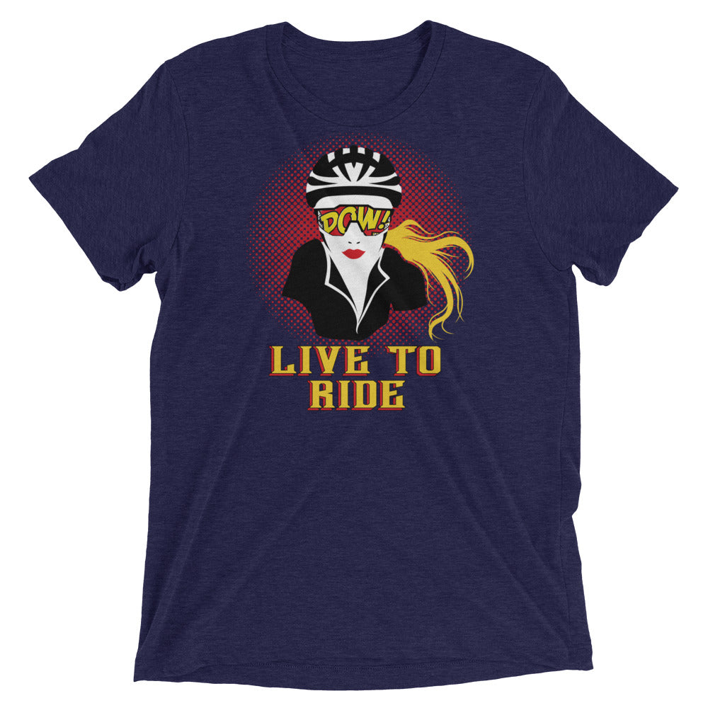 Live To Ride (White)