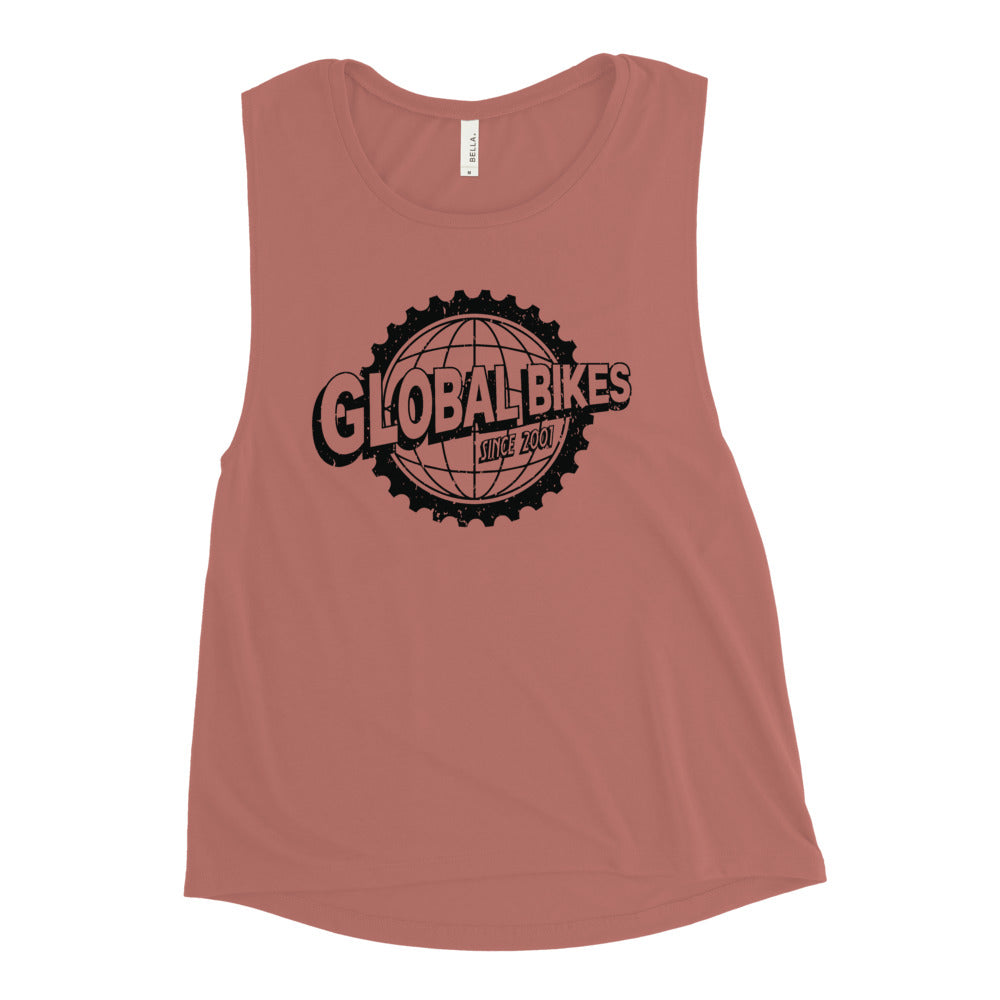 Global Bikes Muscle Tank (Black)