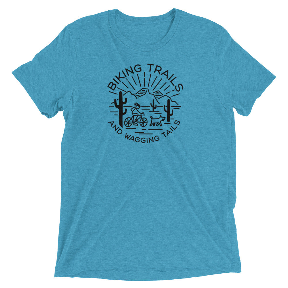 Biking Trails and Wagging Trails (Black)
