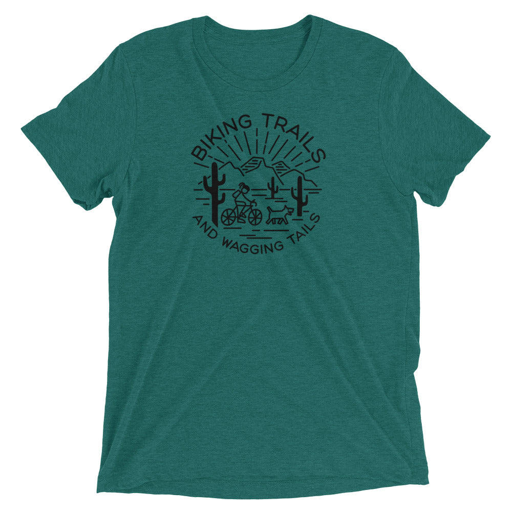 Biking Trails and Wagging Trails (Black)
