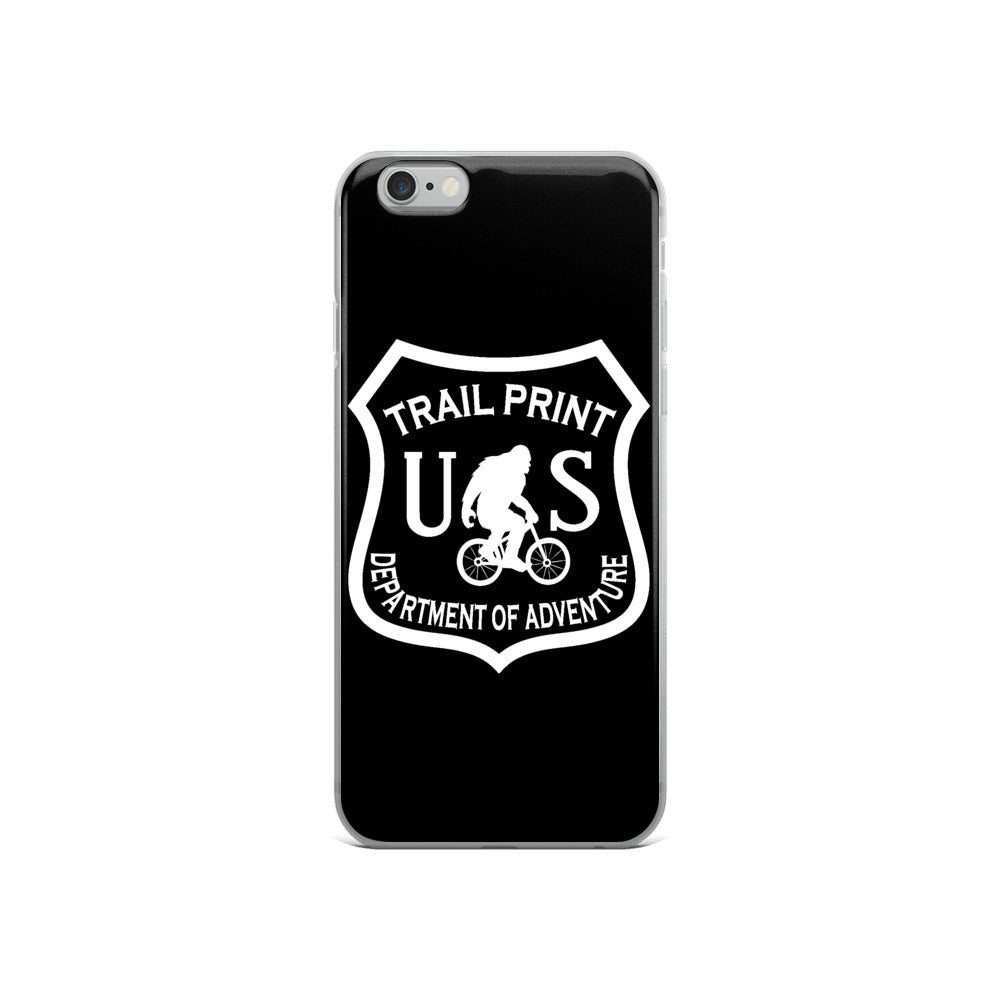 Department of Adventure Iphone Case B&W