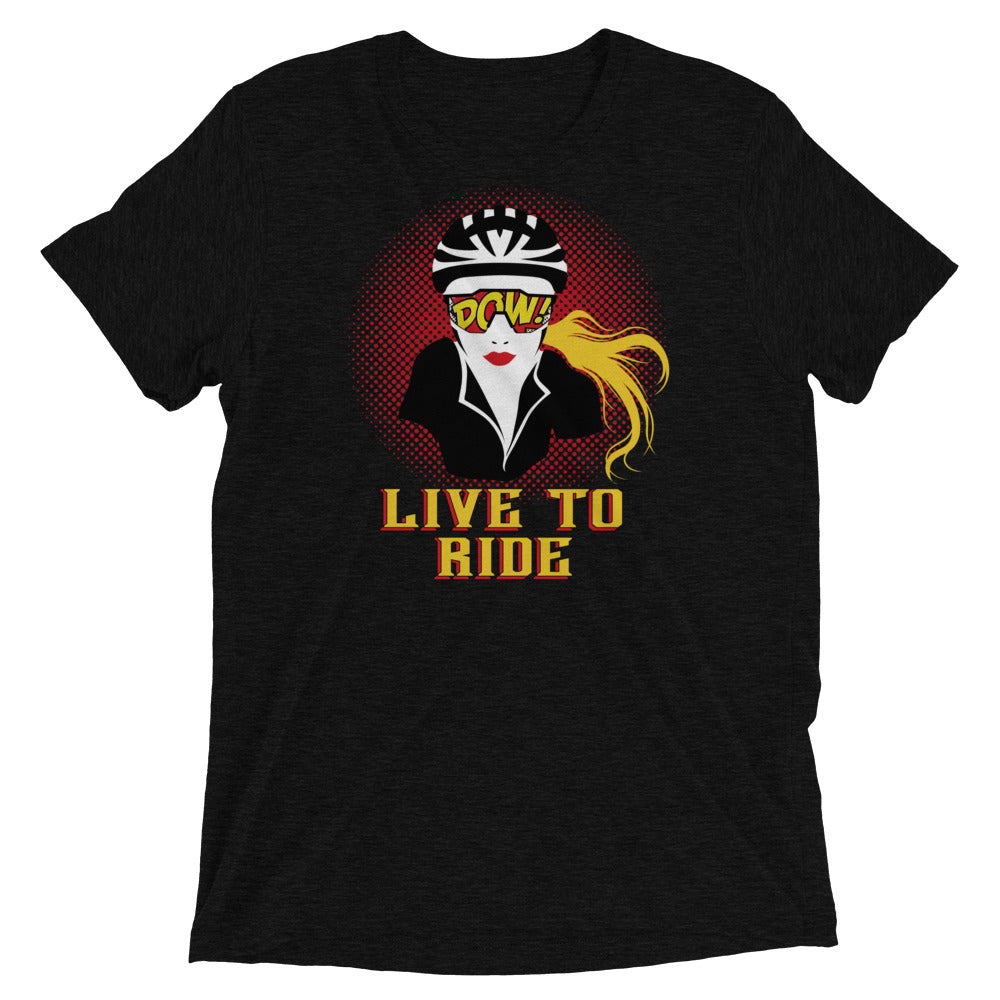 Live To Ride (White)