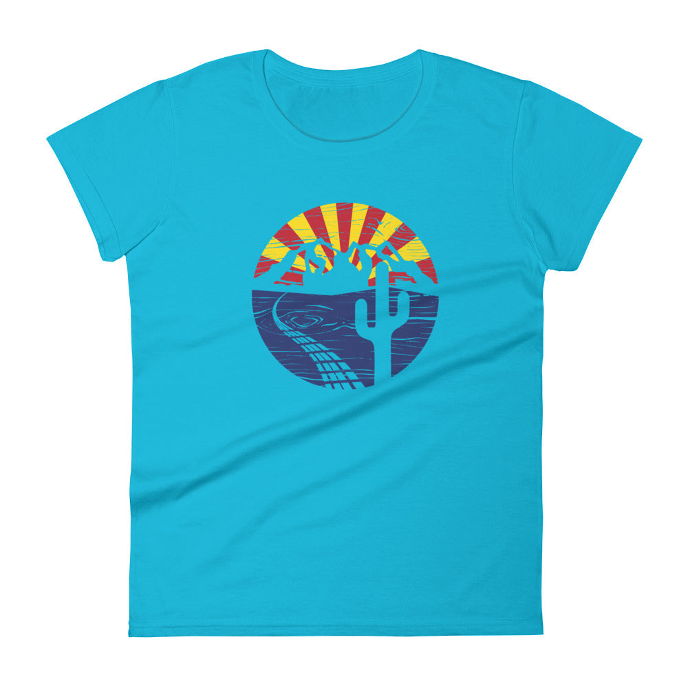 From Flagstaff to Phoenix to Tucson Women's short sleeve t-shirt