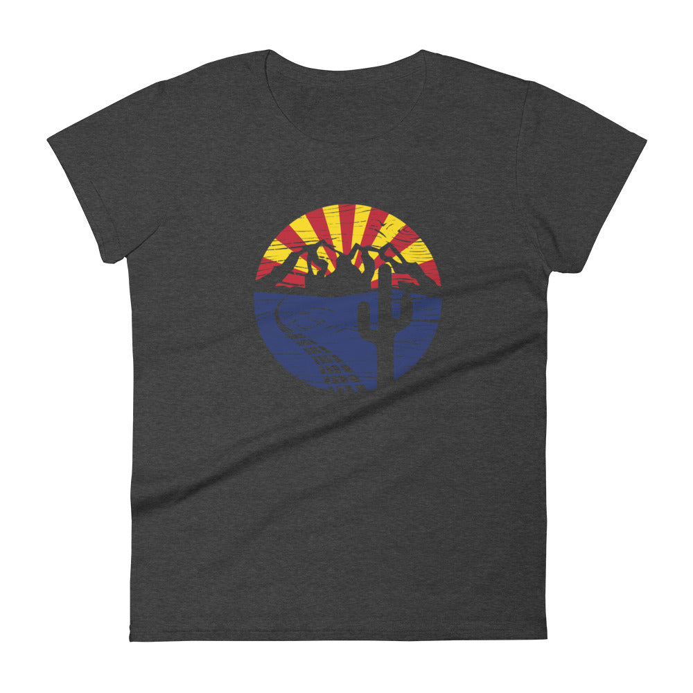 From Flagstaff to Phoenix to Tucson Women's short sleeve t-shirt