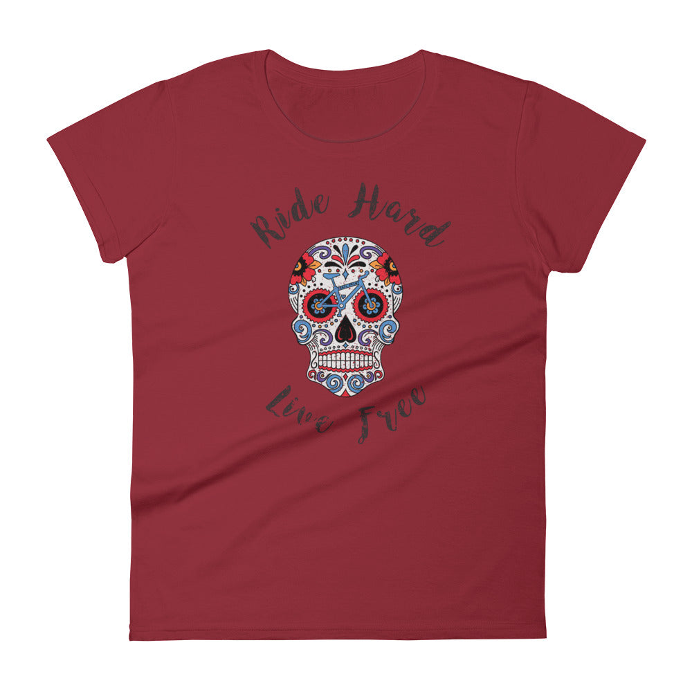 Ride Hard Live Free Women's short sleeve t-shirt