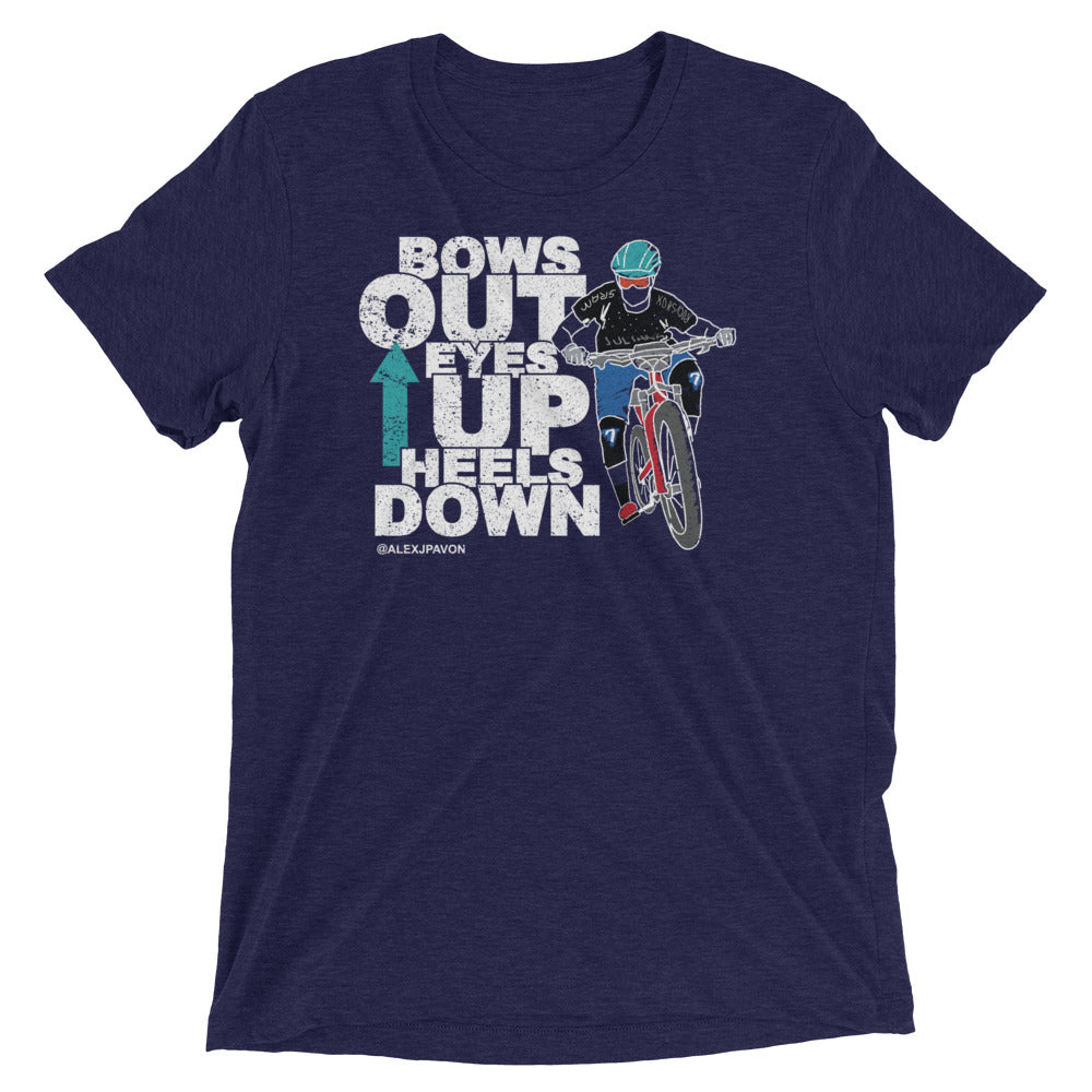 Bow Out Eyes Up Heels Down Short Sleeve