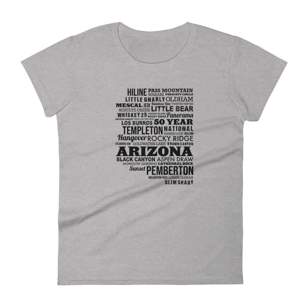 Happy Trails Women's short sleeve t-shirt