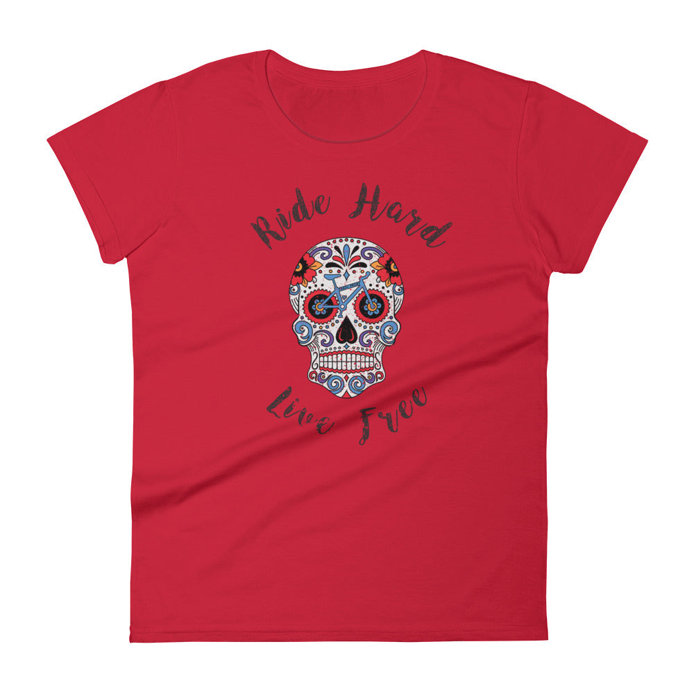 Ride Hard Live Free Women's short sleeve t-shirt