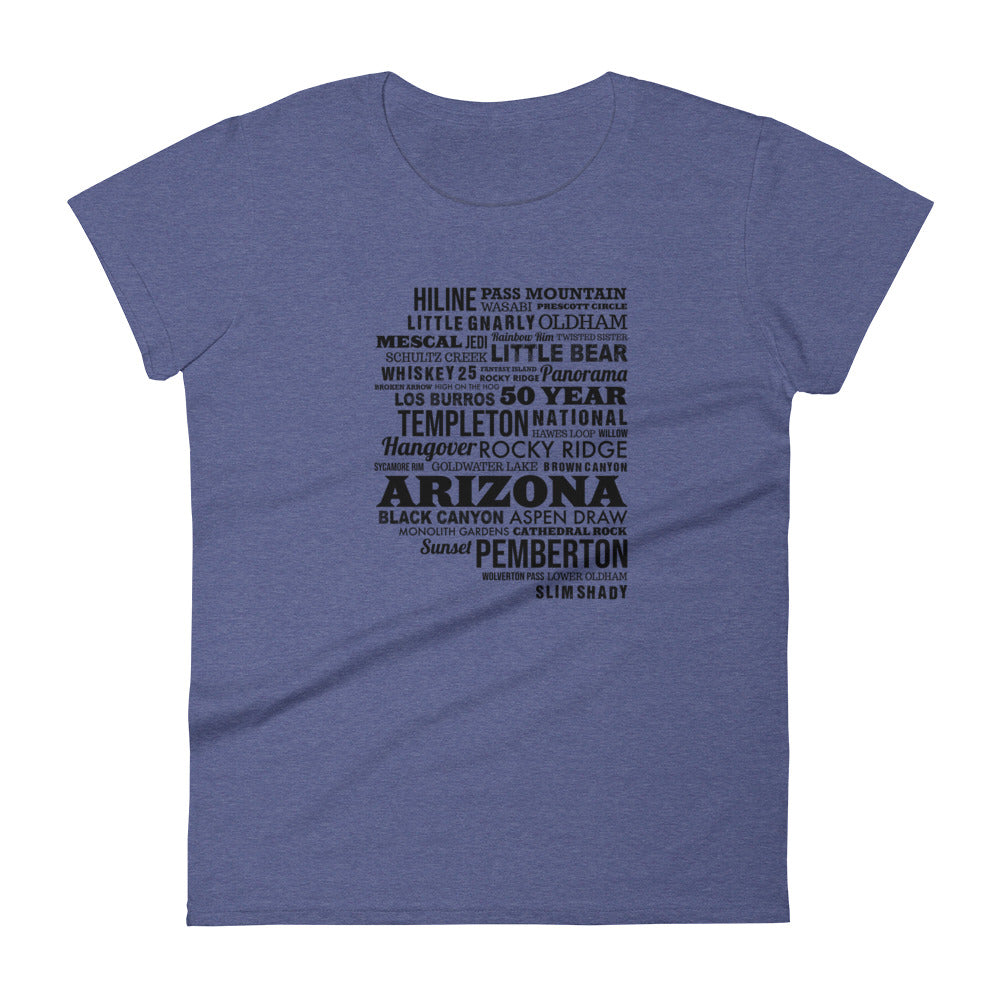 Happy Trails Women's short sleeve t-shirt