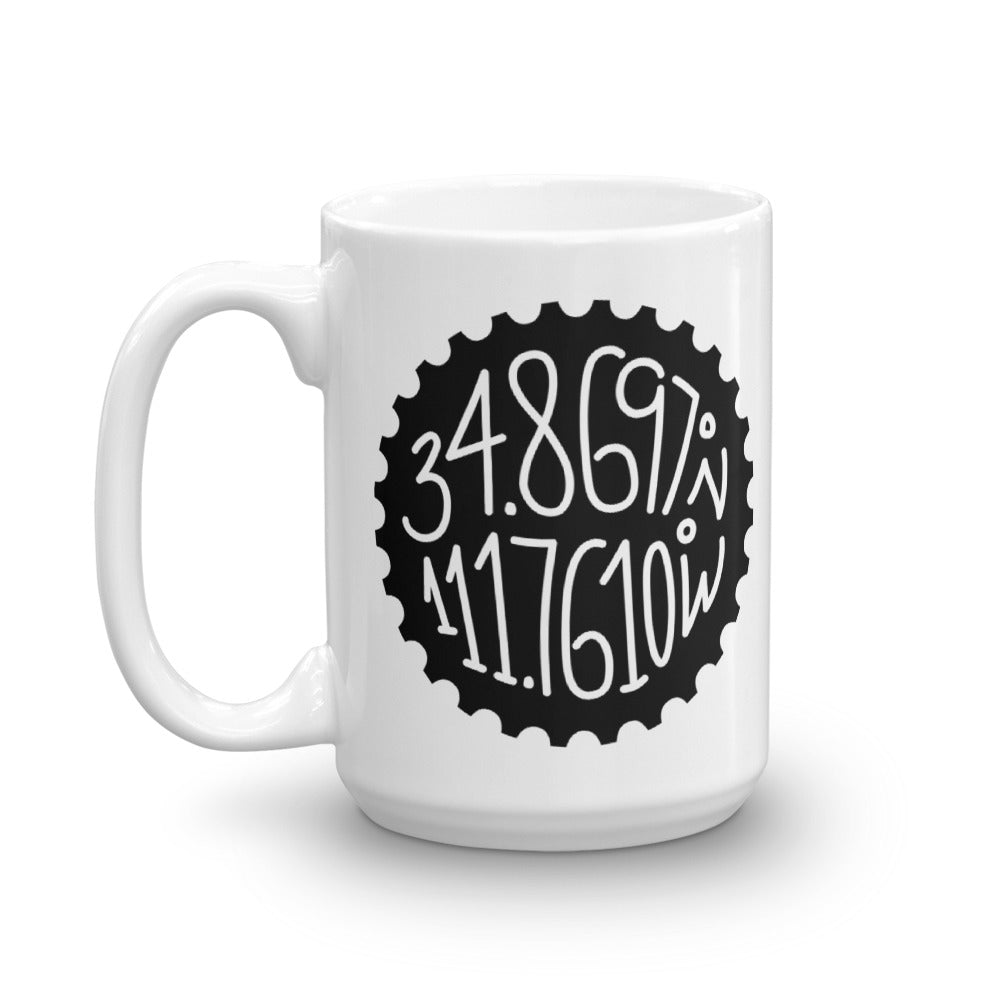 Sedona Lat-Long Mug