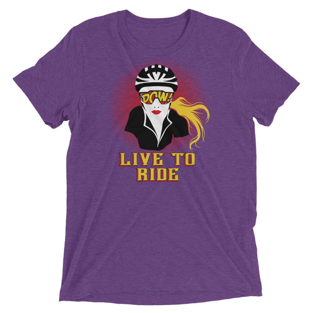 Live To Ride (White)