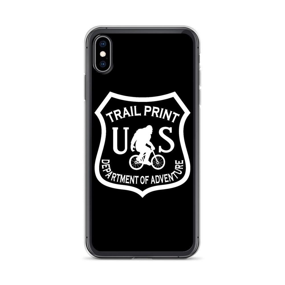 Department of Adventure Iphone Case B&W
