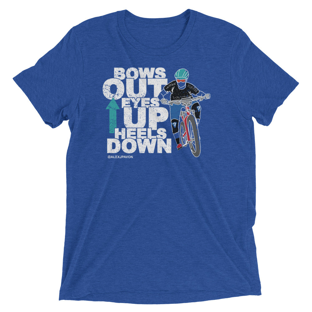Bow Out Eyes Up Heels Down Short Sleeve