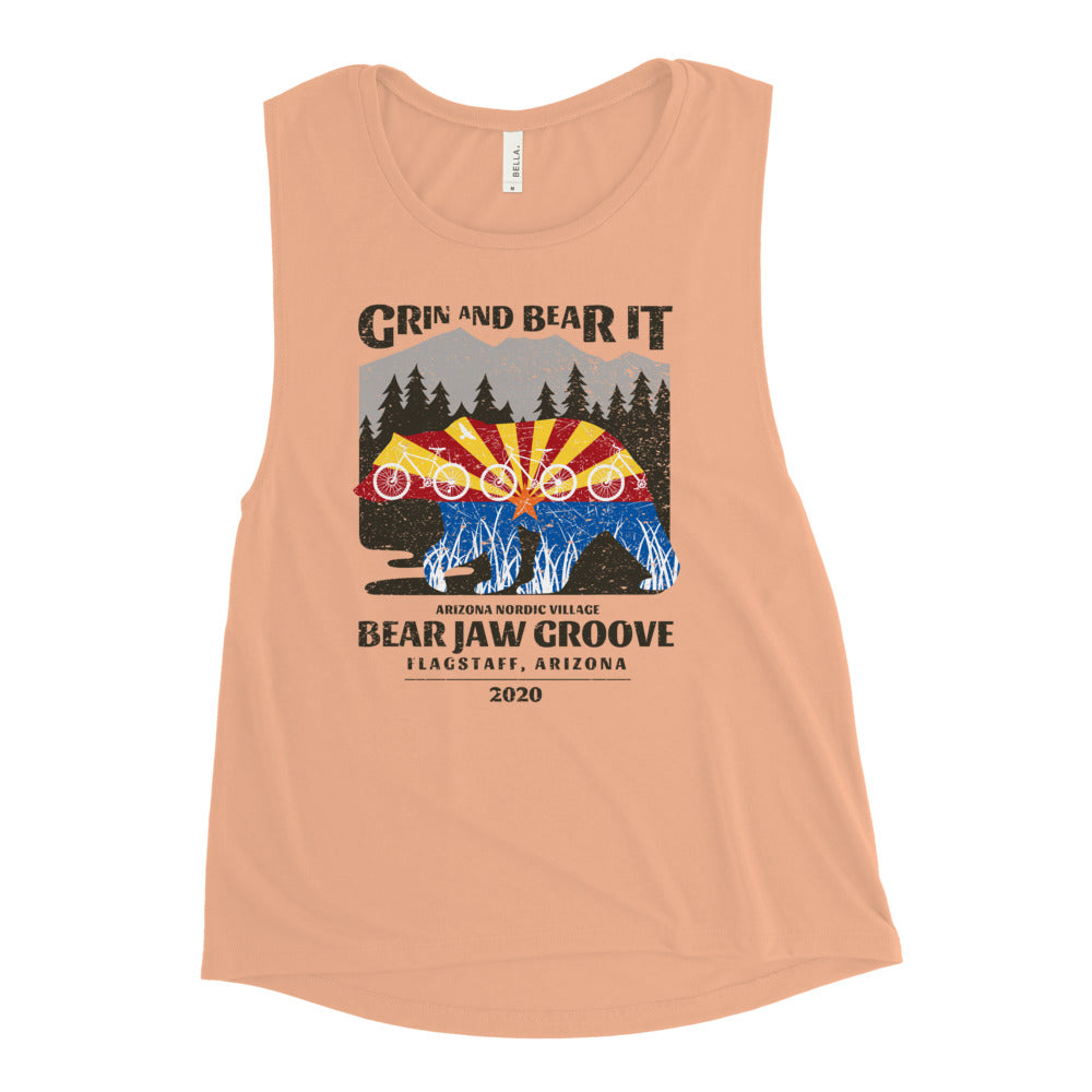 Bear Jaw Groove Ladies’ Muscle Tank