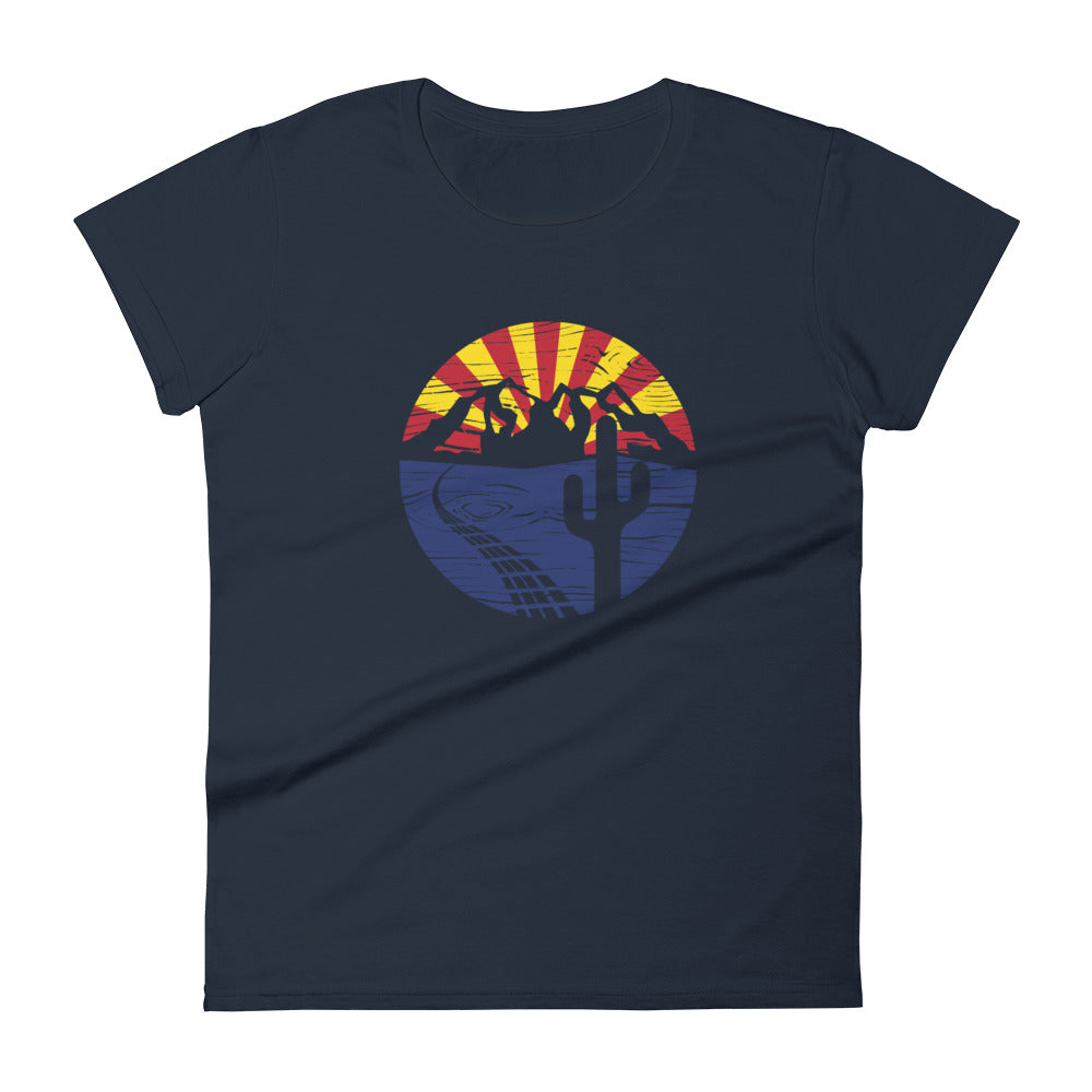 From Flagstaff to Phoenix to Tucson Women's short sleeve t-shirt